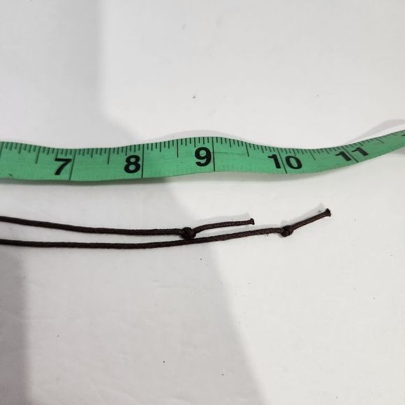 4x$25 Wooden beads  brown  mint waist tie belt  Small to medium - Picture 7 of 10